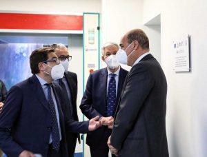 Roma - Il presidente della regione Zingaretti e l'assessore alla Sanità D'Amato visitano l'ospedale San Camillo