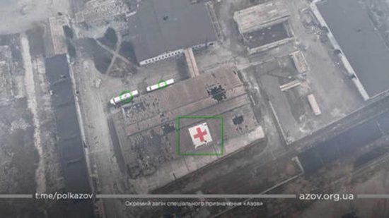 Guerra in Ucraina - Mariupol - Bombardato un edificio della Croce rossa