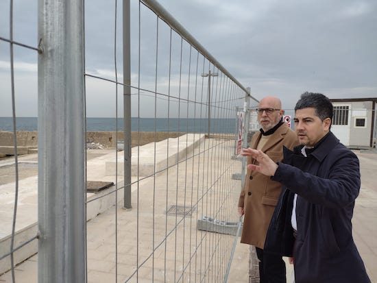 Civitavecchia - Sopralluogo alla marina