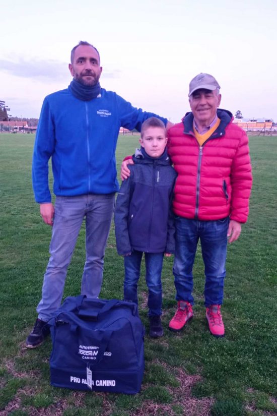 Sport - Calcio - La Pro Alba Canino accoglie il piccolo Maksym
