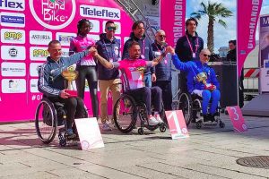 Sport - Vitersport - Fatmir Kruezi al Giro d'Italia handbike