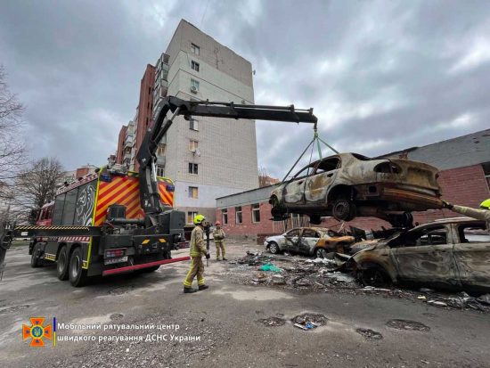 Guerra in Ucraina - Operazioni di soccorso a Chernihiv
