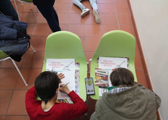 Bolsena - Corso sull'Infiorata per bambini delle scuole 