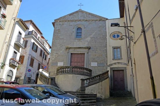 Viterbo - La chiesa di Santa Maria del Poggio