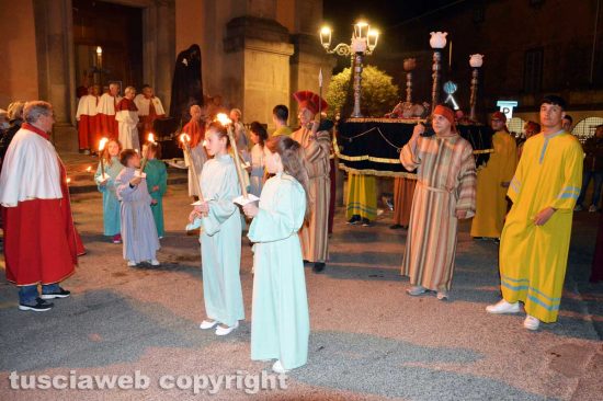 Bagnaia - La processione del Cristo morto