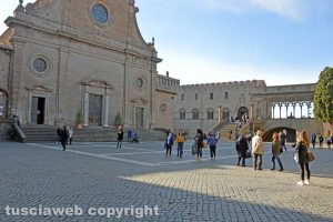 Turisti a Viterbo