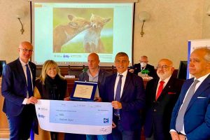 Il premio ricevuto da Giuliano Zappi