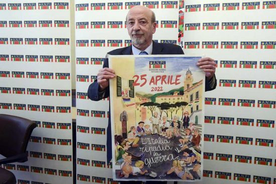 Gianfranco Pagliaruolo, presidente nazionale Anpi