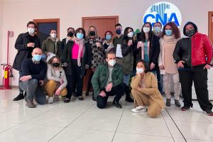 I partecipanti a uno dei corsi di Cna
