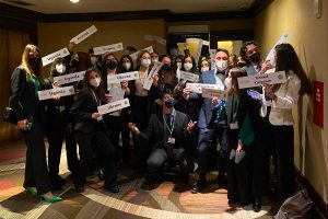 Gli studenti di Orte a New York