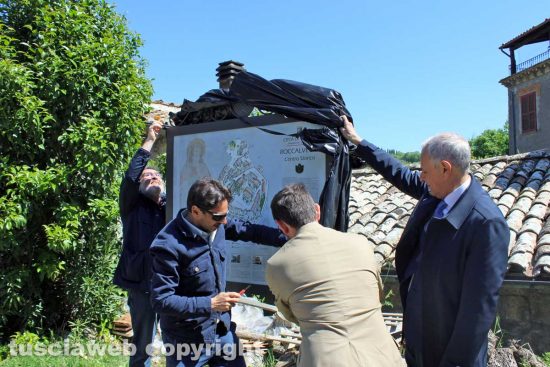 Roccalvecce - Inaugurazione dei pannelli turistici