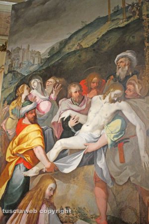 “La sepoltura di Cristo” di Paris Nogari