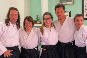 L'Aiki Shuren dojo ha ospitato gli esami di passaggio di cintura