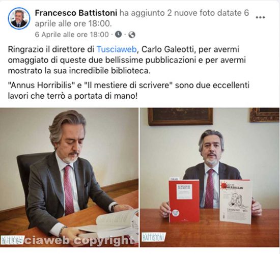 Il post di Francesco Battistoni sui libri di Carlo Galeotti