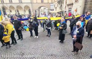 Viterbo - Comunità ucraina in piazza contro la guerra
