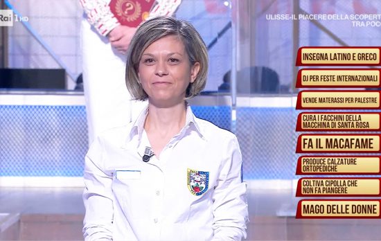 Il Sodalizio dei facchini di S. Rosa ai "Soliti ignoti" con Claudia Bracaglia
