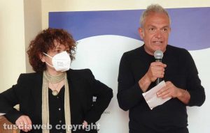 Luigia Melaragni e e Alessio Gismondi, segretaria e presidente Cna Viterbo e Civitavecchia