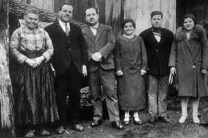La famiglia dei facocchi Capoccioni del quartiere Pianoscarano