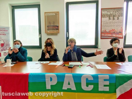 Viterbo - L'inaugurazione dello sportello sociale Spi Cgil