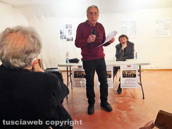 Viterbo - Il presidente di Anpi Tommaso Mascioli
