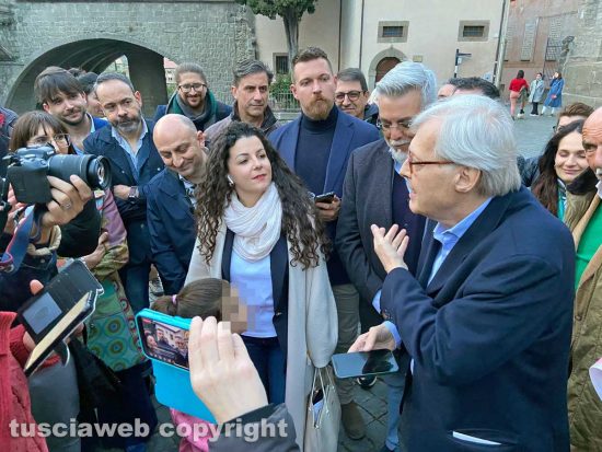 Viterbo - L'alleanza Sgarbi-Frontini