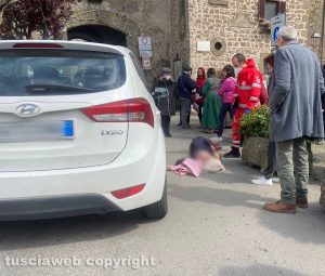 Bagnaia - Uomo investito da un'auto
