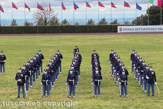 Viterbo - Cerimonia di giuramento del XXIV corso allievi marescialli “Fedeltà”