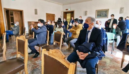 Viterbo - La presentazione della rete di videosorveglianza su tutta la provincia