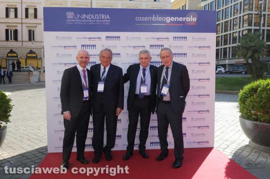 Roma - Assemblea generale di Unindustria