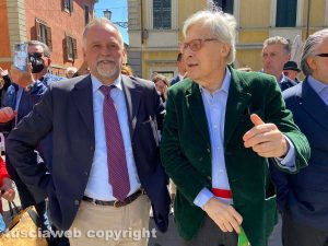 Massimo Garavaglia e Vittorio Sgarbi