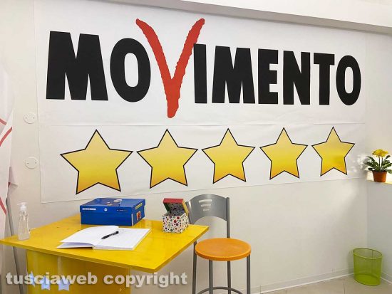 Viterbo - Inaugurazione sede del M5S