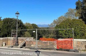Civita Castellana - Ponte Clementino danneggiato