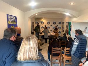 Laura Allegrini (FdI) Grotte Santo Stefano