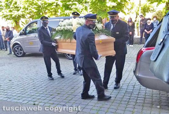 Montefiascone - Il funerale di Gianpietro Ranucci