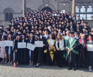 Viterbo - Unitus - La cerimonia di consegna dei diplomi di laurea