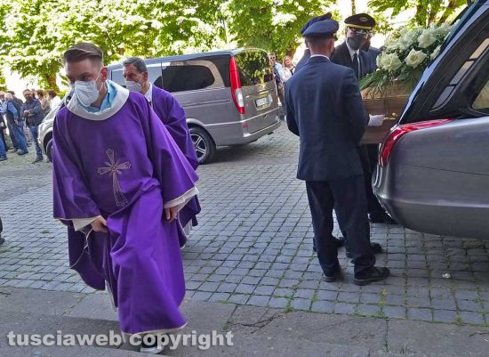 Montefiascone - Il funerale di Gianpietro Ranucci