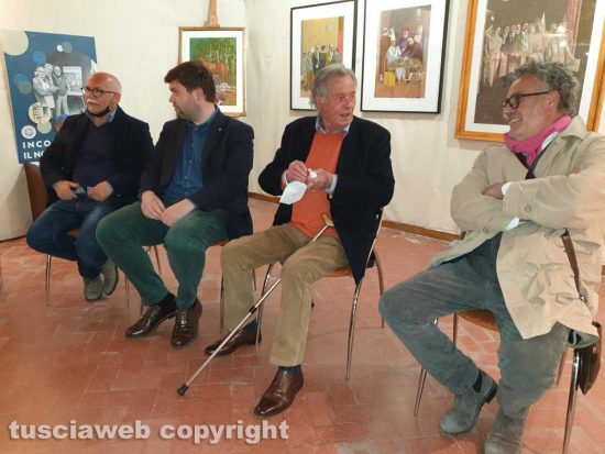 L’inaugurazione della mostra