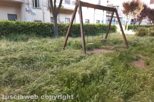 Viterbo - Incuria al Pilastro
