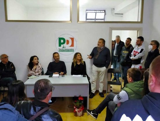 Viterbo - Alessandra Troncaelli inaugura il Comitato e sede del Pd a Grotte Santo Stefano