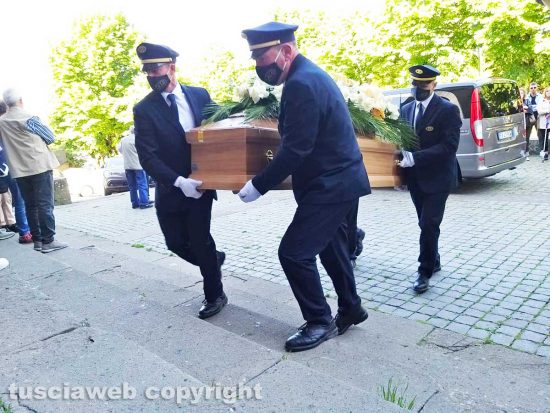 Montefiascone - Il funerale di Gianpietro Ranucci