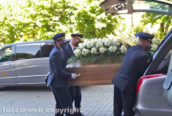 Montefiascone - Il funerale di Gianpietro Ranucci