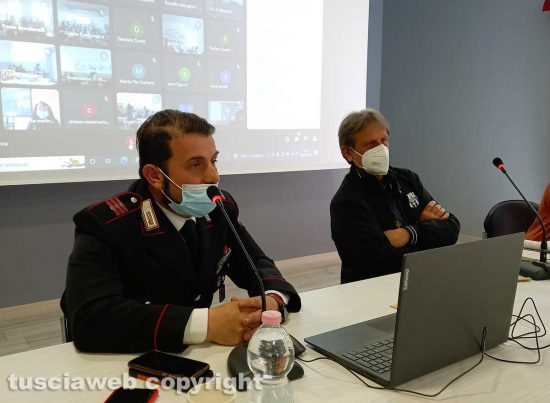 Bassano Romano - Il comandante Ramognino e don Aniello Manganiello