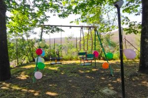 Canepina - L'area giochi della scuola dell'infanzia