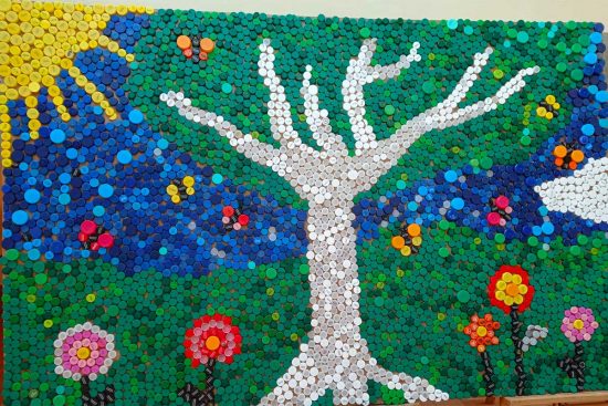 La mostra "Forme e Colori" - Un lavoro degli studenti del liceo Orioli