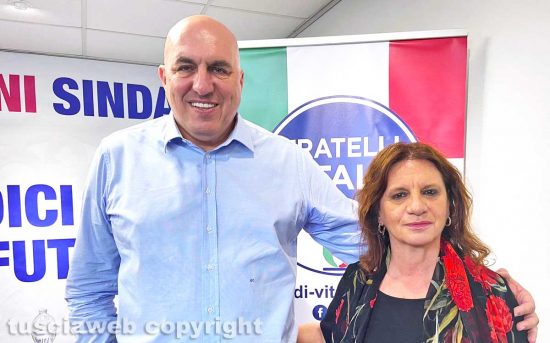 Guido Crosetto e Laura Allegrini