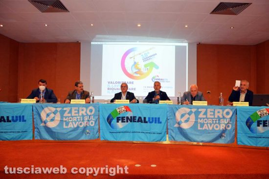Viterbo - Il congresso della FenealUil