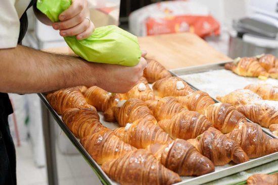 Laboratorio di pasticceria del Caffè Grandori