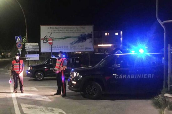 Rieti - Controlli dei carabinieri