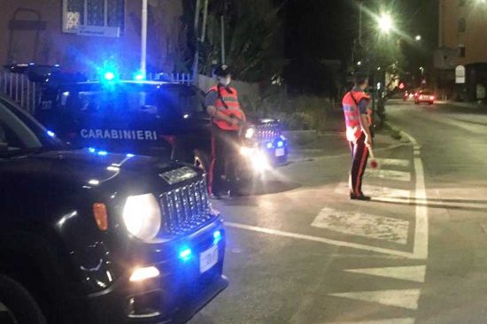Rieti - Controlli dei carabinieri