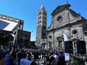 Viterbo - Unitus - La cerimonia di consegna dei diplomi di laurea